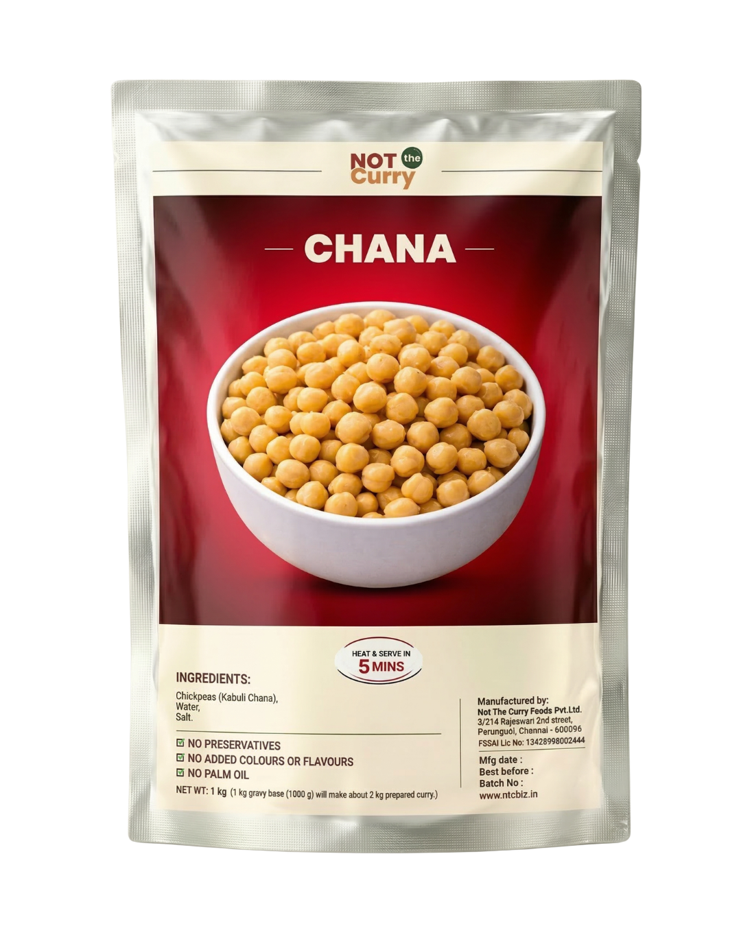 Boiled Chana