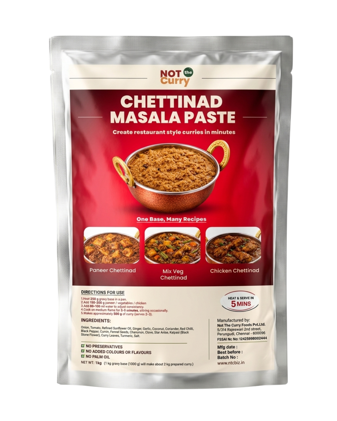 Chettinad Masala Paste