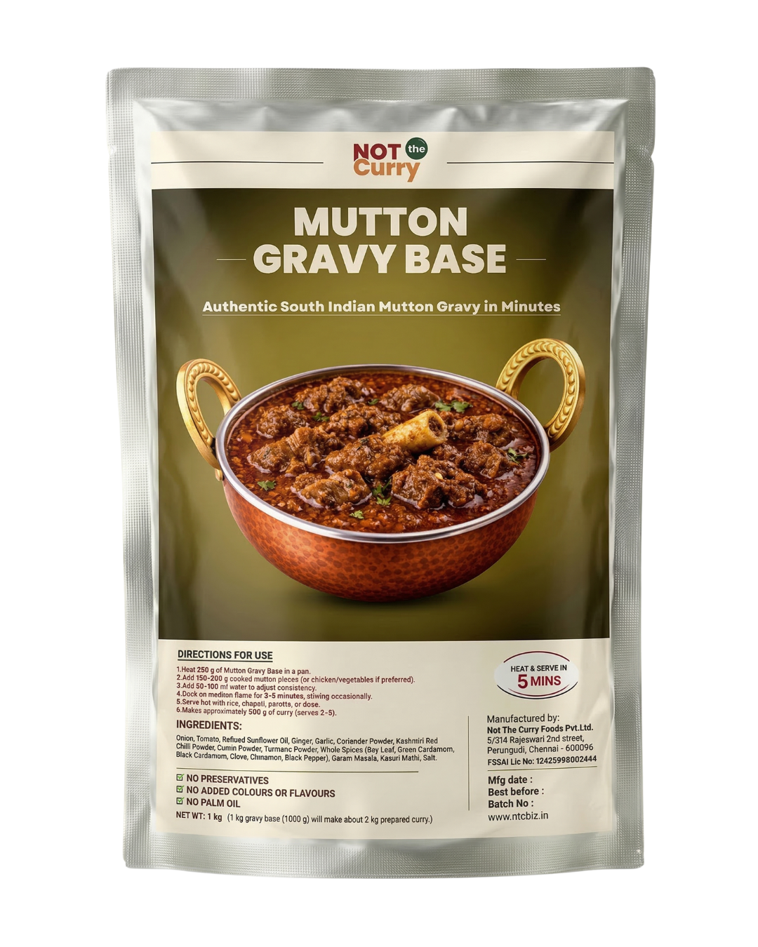 Mutton Gravy Base