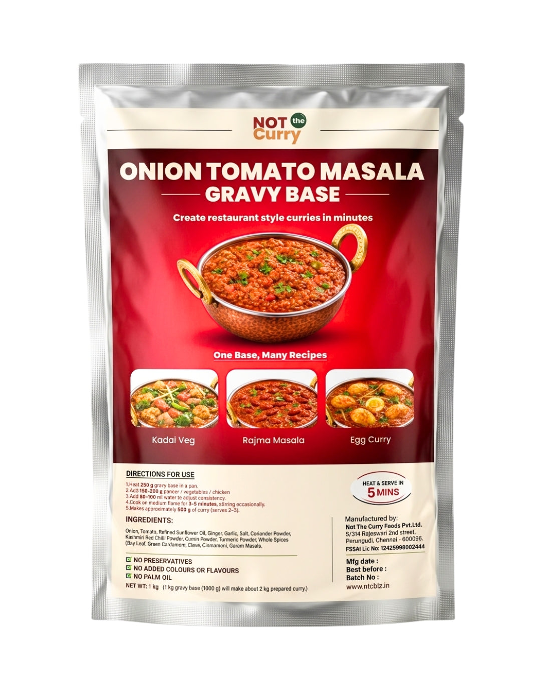 Onion Tomato Gravy Base